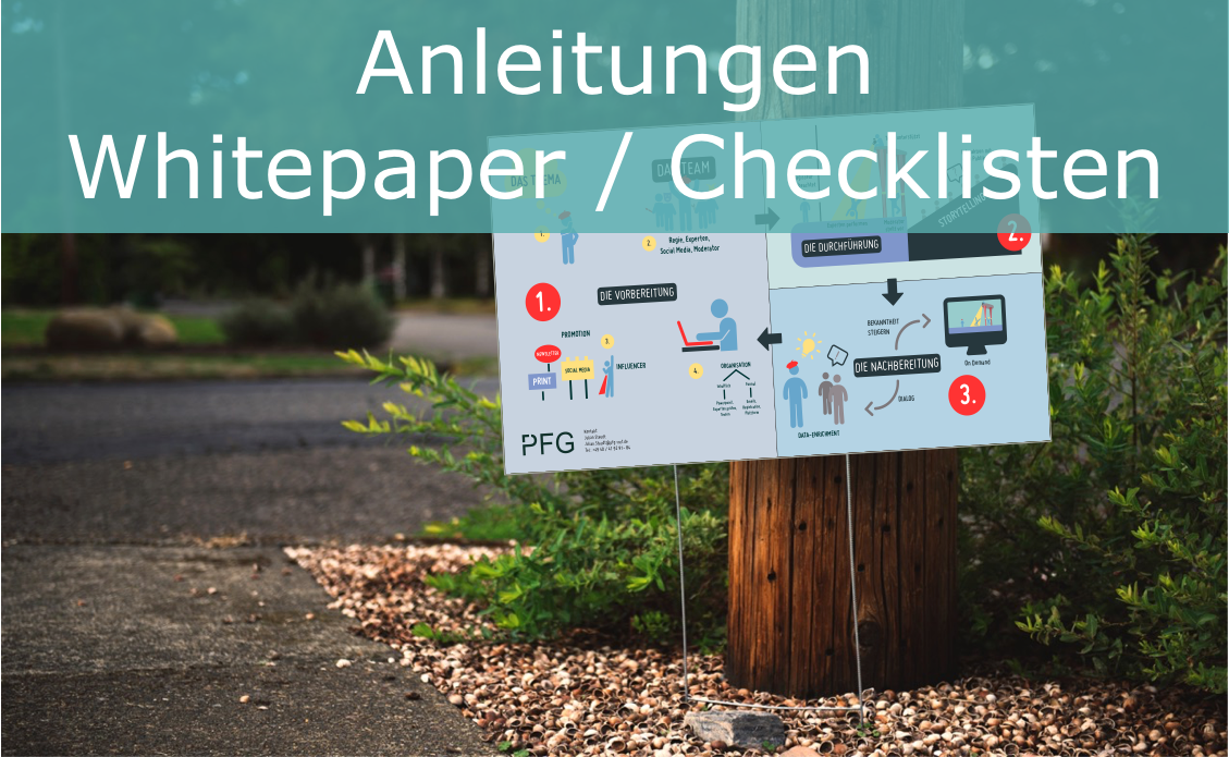 Newsletter – Anleitungen Anleitungen Whitepaper / Checkliste